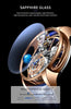 Galactic Pioneer Chronograph - Luxe Diamond Tourbillon-Inspired Watch